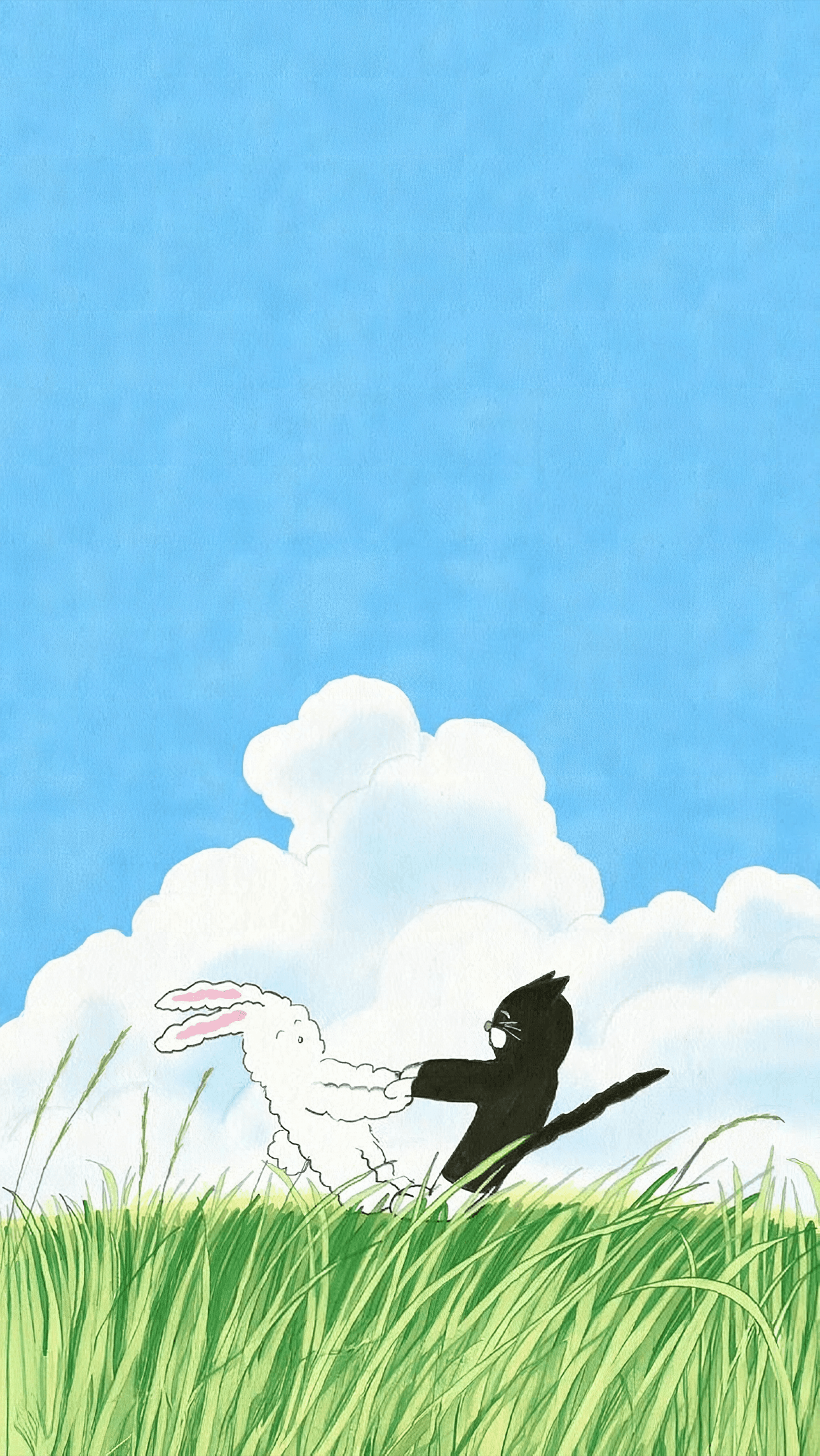 Cat and Rabbit