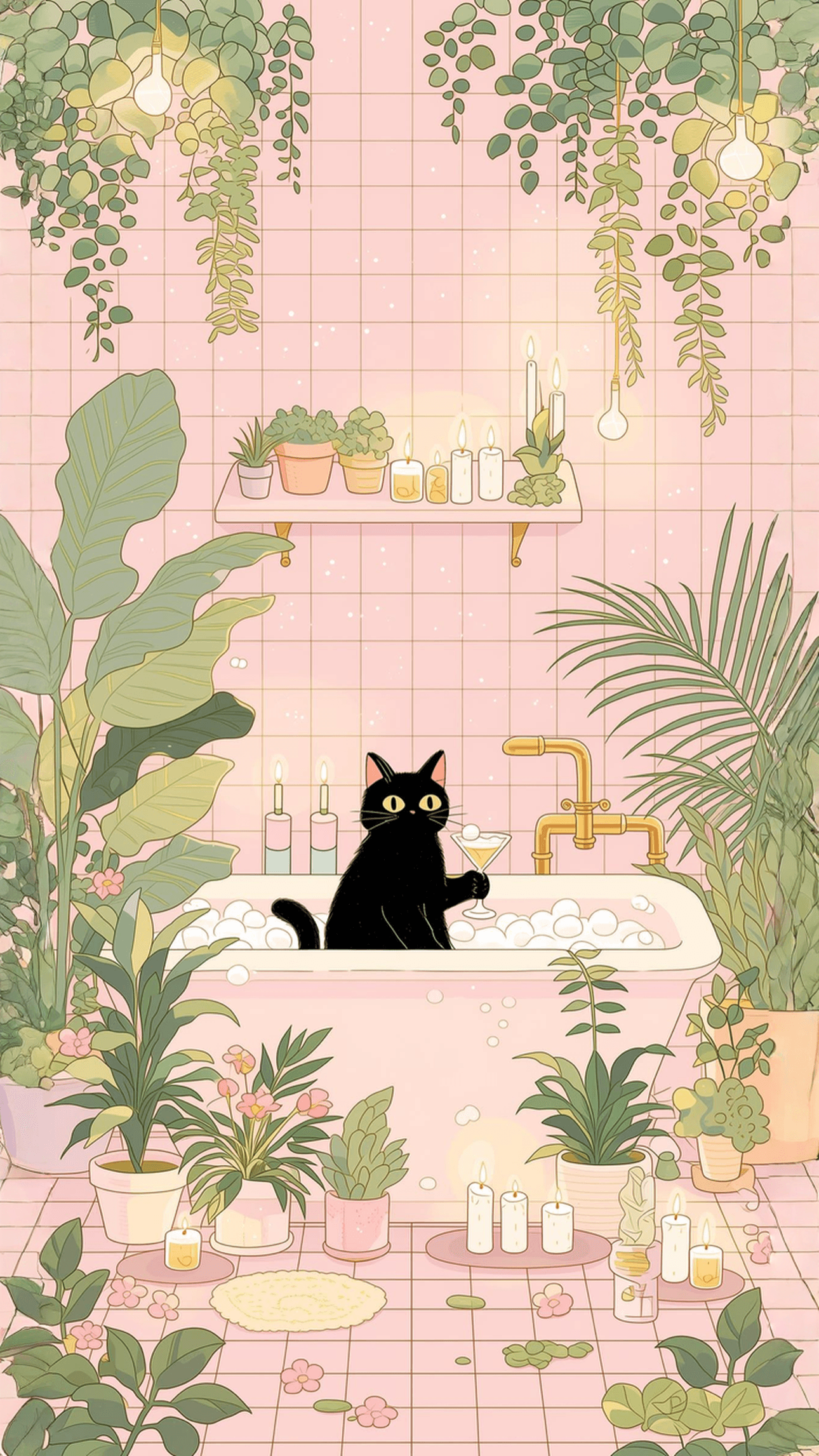 Bath Cat