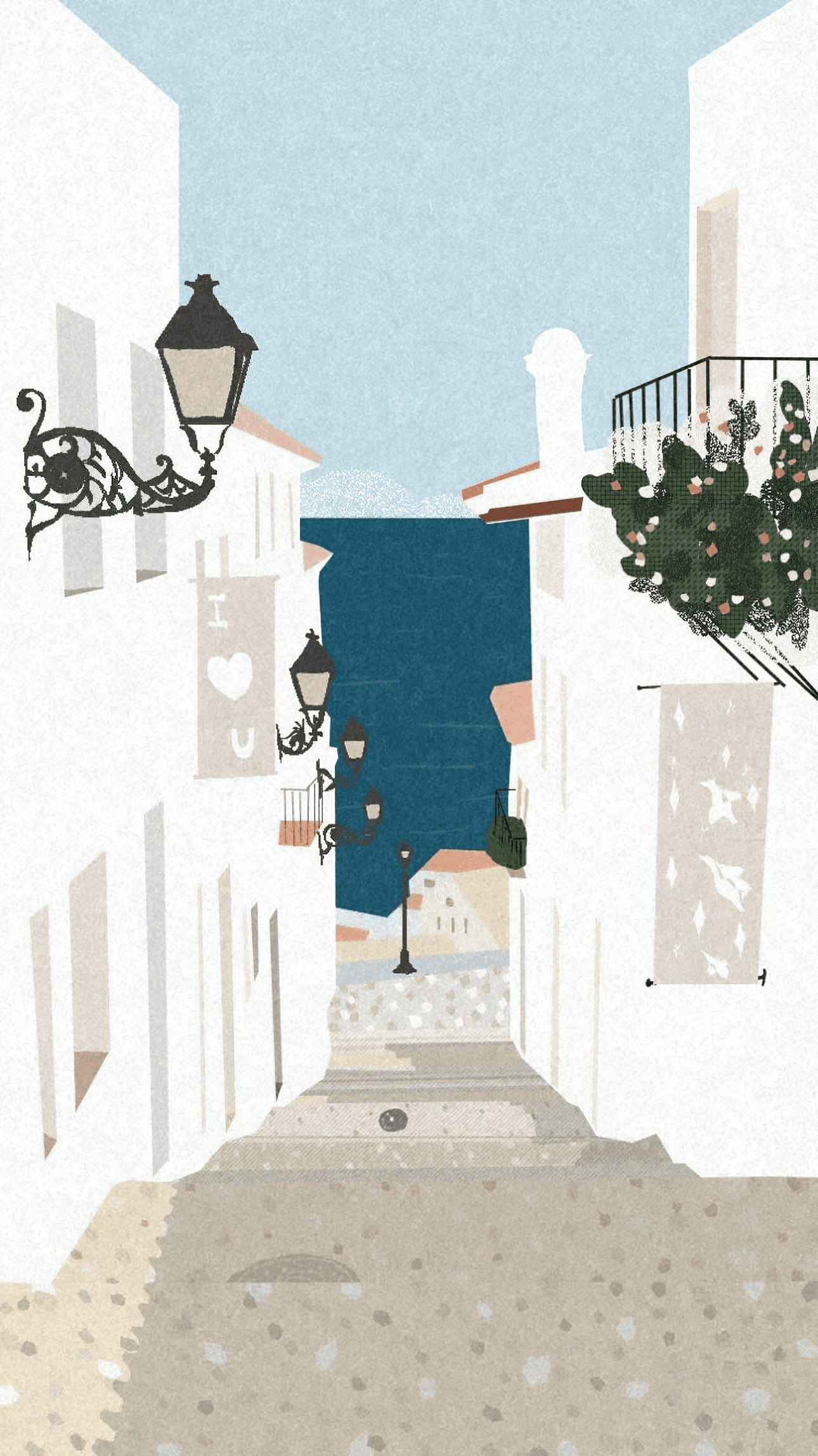 Whitewashed Alley