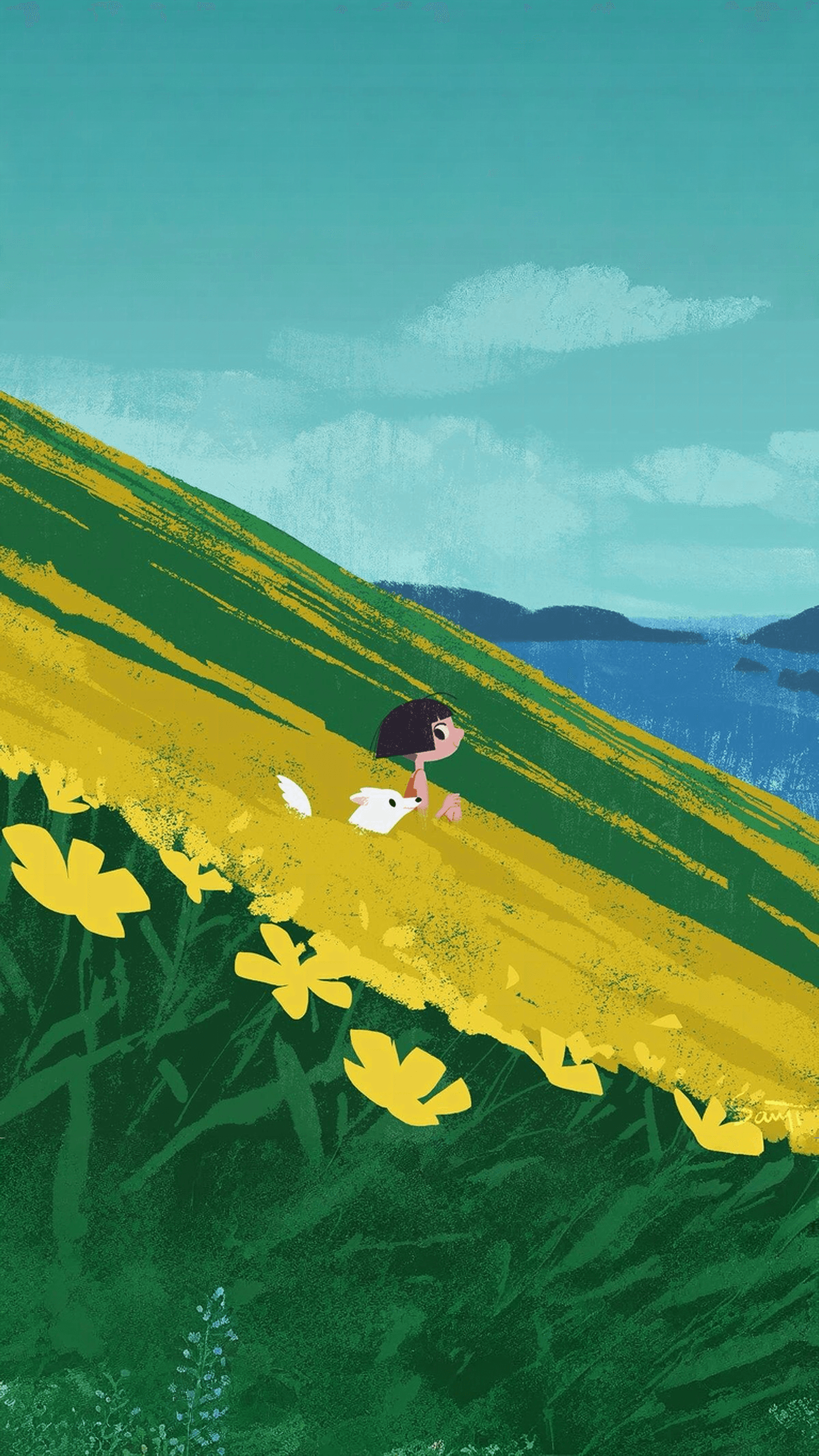 Buttercup Hillside